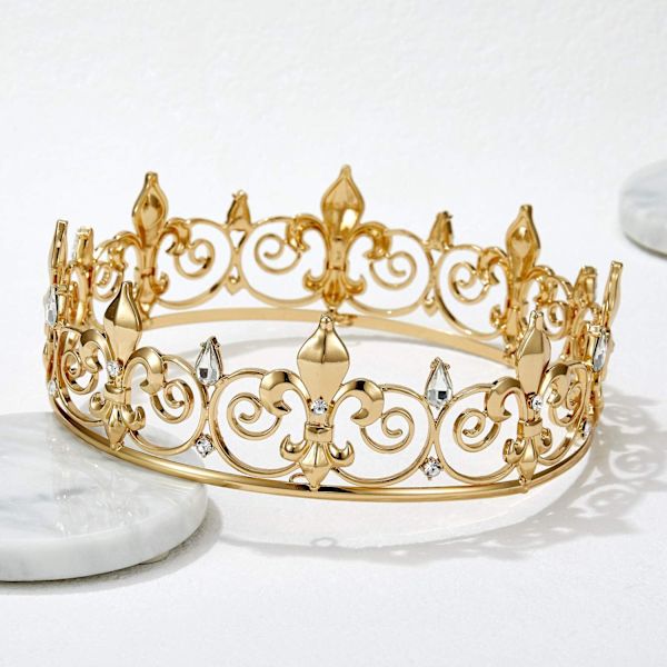 Keskiaikainen kuninkaallinen kruunu Tiara Tiara Kuningas Kruunu Puku Asuste Hai