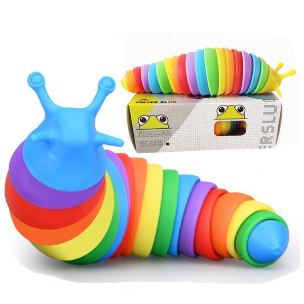 3D Slug Killer Toy, Flexible Printed Articulated Slug Killer Toy