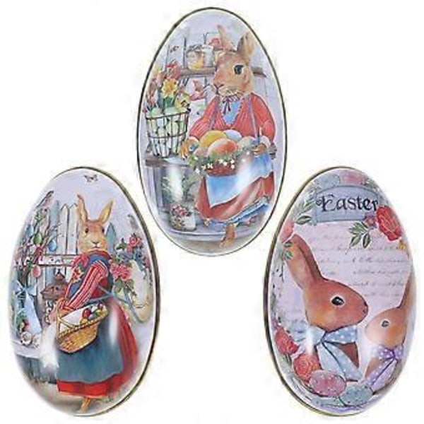 6 kpl Juhlava Juhla Karkkilaatikko Pääsiäiskeksi Kotelo Festivaali Lahjapakkaus Laatikko Juhla Karkkilaatikko (11.00X7.00X6.50CM) 11.00X7.00X6.50CM
