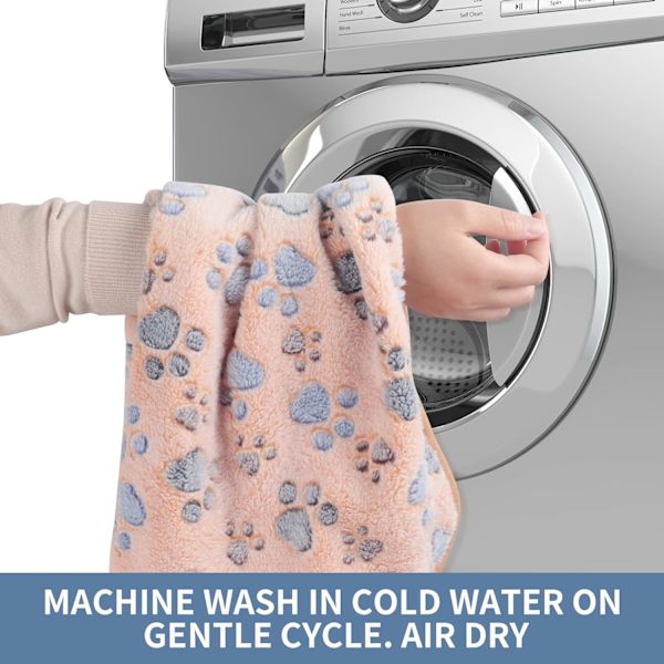 Pehmeä lämmin eläin fleece-peitto sänkymatto peitto tyyny koira pentu