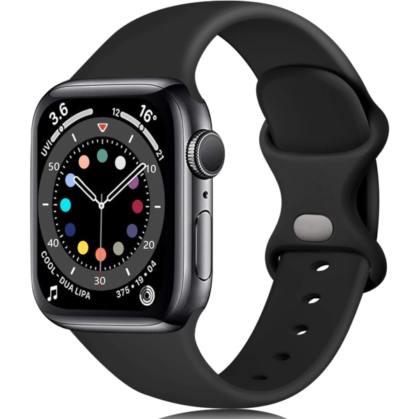 Rem för Apple Watch 38/40/41mm Silikonersättning