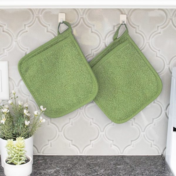 2PCS Mikrovågsugnshandske isoleringsplatta 2-i-1
