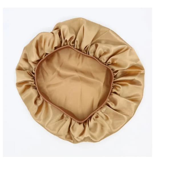 Sovehætte satinbonnet (one size) Beige
