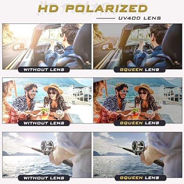 1 kpl Pyöreät Retro Metallikehyksiset Polaroid Aurinkolasit Miehille ja Naisille