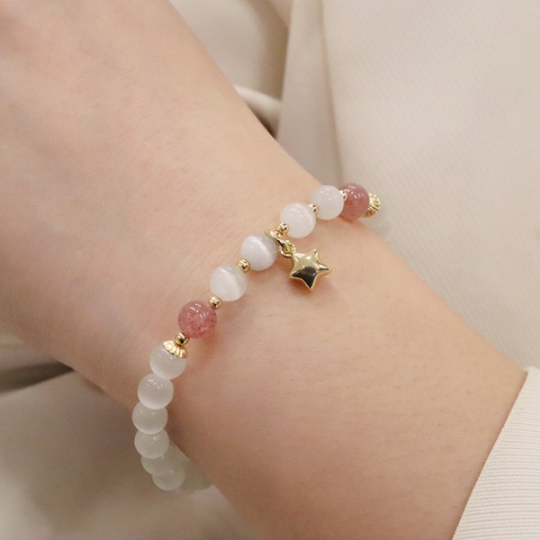 1 PCS Semi-precious bracelet for women Stars