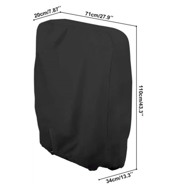Fällbar stolsöverdrag Patio Utomhus Fällbar stolsöverdrag Dammskydd