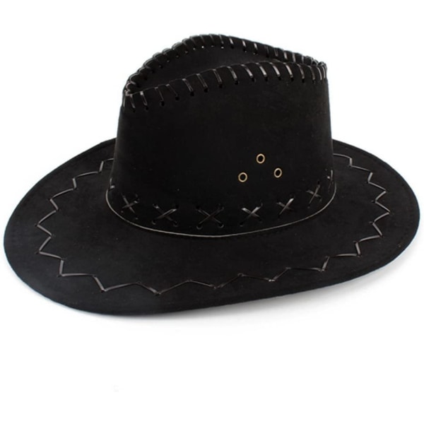 Chapeau de Chevalier mongolsk præriehat (sort)