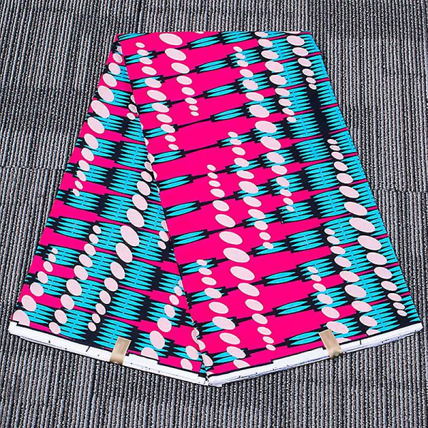 2 storlekar Tryckt Patchwork Tyg Bomull Vaxduk Material Diy Handgjord Hantverk Sömnad Kläder Klänning Hemtextil Tillbehör