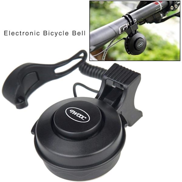 Cykelklokke Cykelklokke USB Genopladelig 120DB Usynlig Cykling A