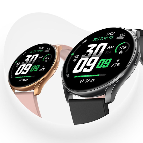 Gtr1 1,28&quot; Tft Smart Klocka Bluetooth Hjärtfrekvens Blodtryck Studenters Armband