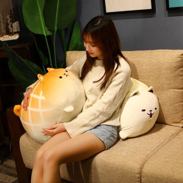 Shiba Inu Chubby Buddy Corgi Pehmolelu Koristetyyny Täytetty