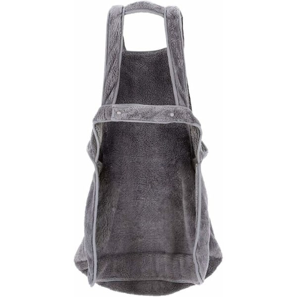 Husdjur sovsäck fleece förkläde över axeln bärbar sovsäck