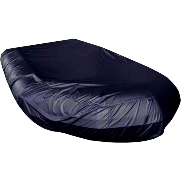 UV-resistent oppustelig bådcover, sort, 470*94*46cm