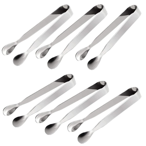 Mini Sukkertang Rustfrit Stål Istang Små Serveringstang Multifunktionelle Appetizer Tang Til Te Selskab Kaffe