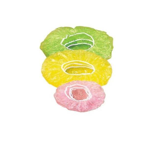 24 stk Elastiske matdeksler Låser, for frukt eller boller Kopper Matdekselsett