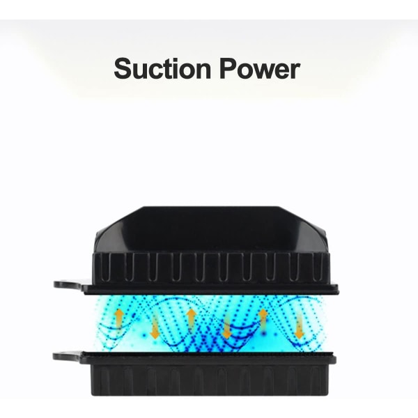 Magnetisk akvariebørste, magnetisk akvariebørste, magnetisk akvarieglasbørste, akvarieglasrenser