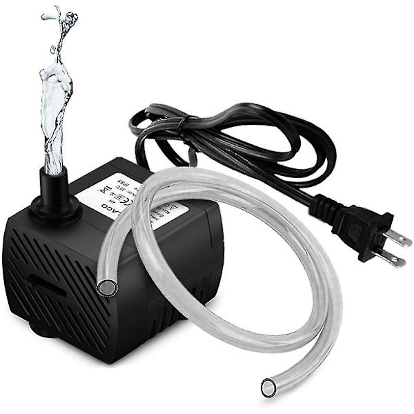 80gph 5w Mini Nedsänkbar Vattenpump för Akvarium Fisk Tank, Damm, Fontän, Hydroponik