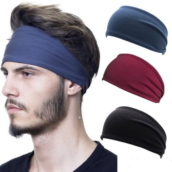 Grøn fitness pandebånd turban