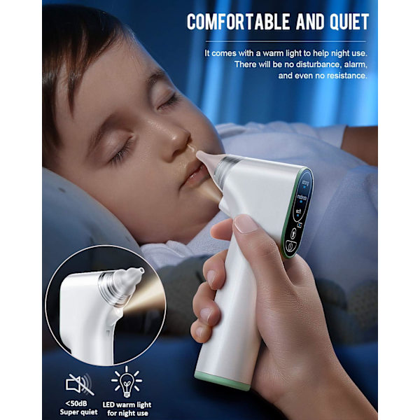 Sähköinen vauvan kärpänen, DynaBliss Baby fly, USB-lataus - Lääketieteellinen sil
