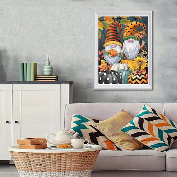 12x16 tommer diamantmaleri-sæt til voksne, DIY fuld runde boremaskine