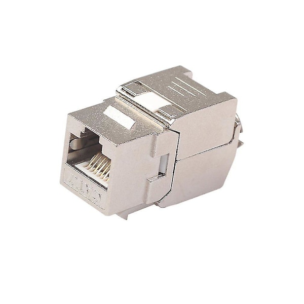 Netværks RJ45 Cat6 Cat7 Keystone Jack Modul 360 Graders Fuld Afskærmet RJ45 Stik til LSA Værktøjsfri Afslutning