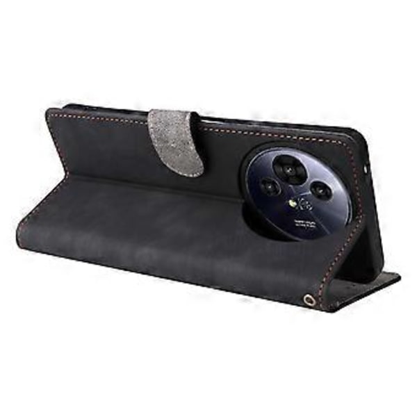 Til TCL 50 Pro Nxtpaper 5G/50 Nxtpaper 5G Wallet Case RFID-blokering PU Læder Cover Stand View Black