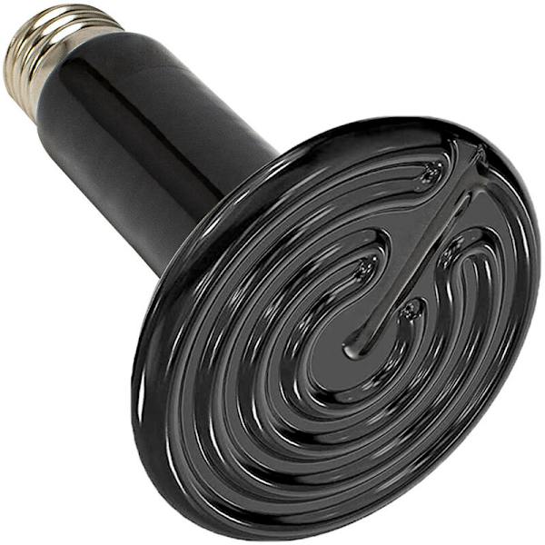 200W 220V Reptil Varmelampe, Infrarød Vandtæt Keramisk Varmelampe
