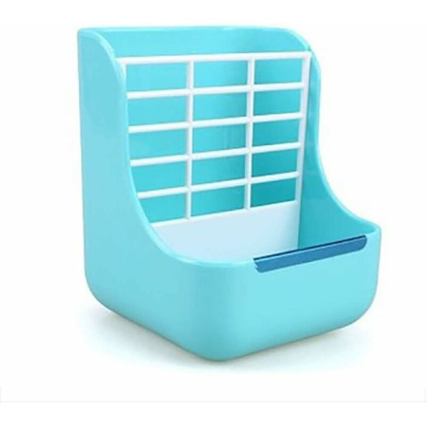 Hömatare för kaniner, 2 i 1 matare och höställ matdispenser
