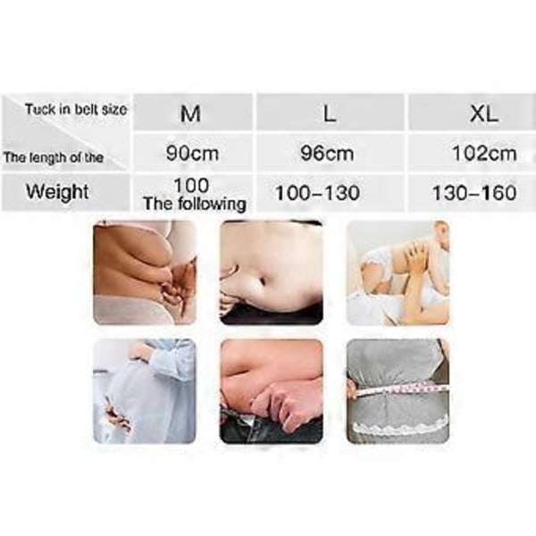 Naisten Hiki Vyötärötrimmeri Sauna Vyötärökorsetti Vartalon Muotoilija Urheilukorsetit (Musta XL) Black XL