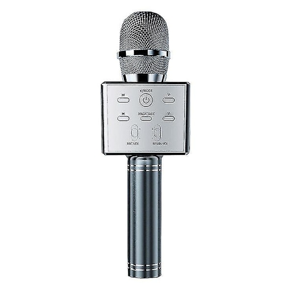 Trådløs Bluetooth Karaoke Mikrofon Til Børn（Sølv）