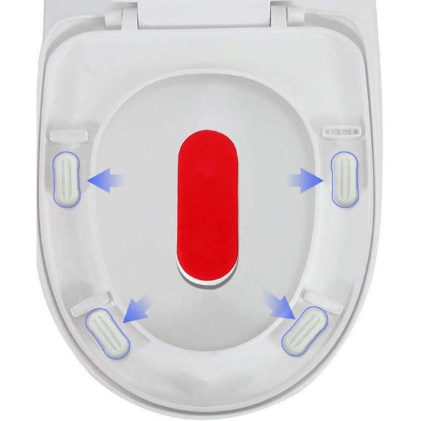 8 stk. Toilet Sæde Buffers Universelle Sæde Udskiftnings Bumpers w