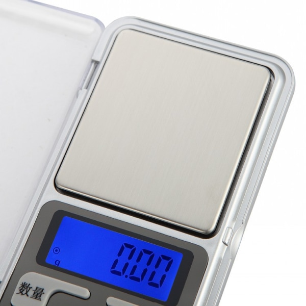 Digitalvåg, bärbar våg 0,01 g-200 g, hög precision