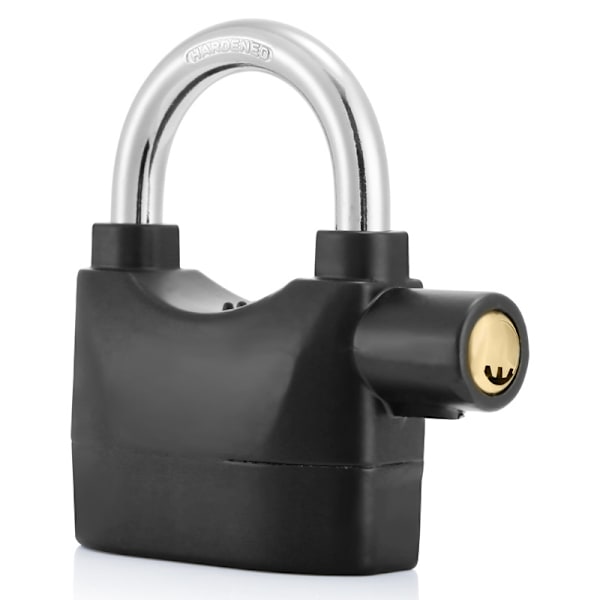 110db Alarmed Heavy Duty Værbestandig Kort Shackle Hengelås