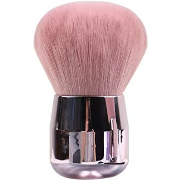 Nagelborste, rengöringsborste för nagellack och sminkpuder (rosa)