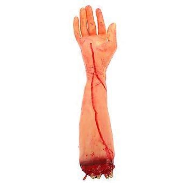Halloween Fest Separeret Arm Rekvisit Realistisk Knækket Arm Dekoration Falsk Knækket Arm Dekoration