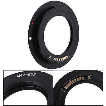 til AF III Bekræft M42 Objektiv Til Adapter Til Kamera EF Mount Ring 5D 1000D