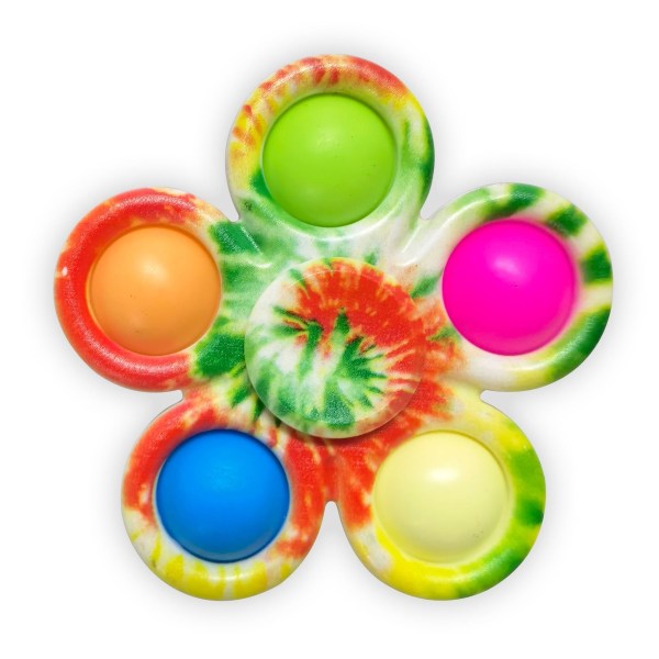 (Grön) Fidget spinner flerfärgad