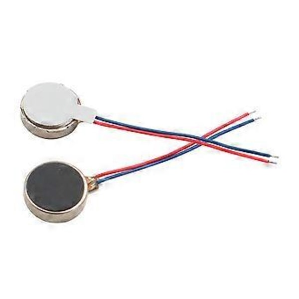 6kpl Nopea 1027 Litteä Moottori Mini Värinämoottori DIY-projekteihin ja Terveystuotteisiin 11000RPM, Helppo Asennus