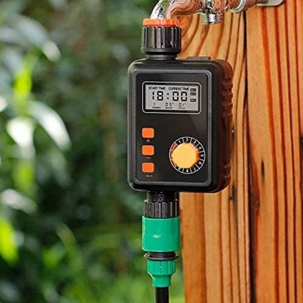 Automatisk bevattningskontroll bevattningstimer automatisk trädgård W