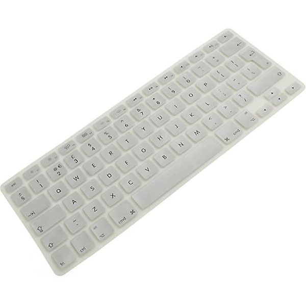 Silikon tangentbordsskydd för Macbook Touch Bar 12 tum skyddande hud (Silver)