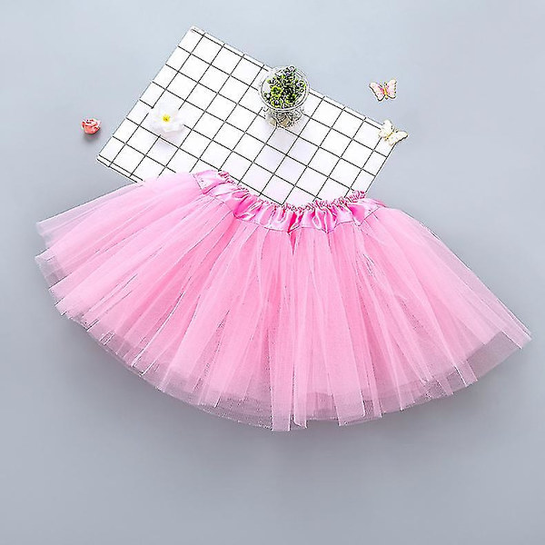 Rosa Klassiska Tutus för Flickor (2 till 8 år)