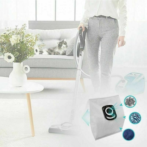 10-pack dammsugarpåsar för owenta Hygiene+ ZR200540, Kompati