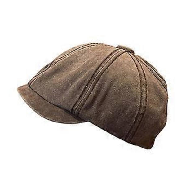 Newsboy Cap Hodeplagg Klassisk Vinter Vår Pageboy Hatt for Reise Utendørs Dating (kaffe)