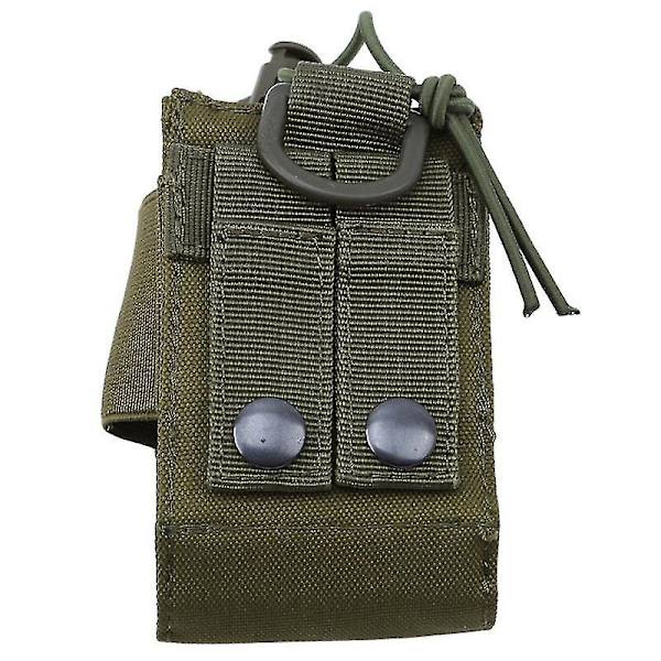 Jaktväska för walkie-talkie, kamouflagemönstrad, för bergsklättringsutrustning, gul