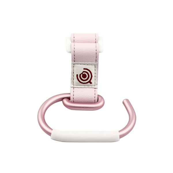 2 stk. Baby Klapvognskroge Pink Velcro Krogklemme til Indkøbspose