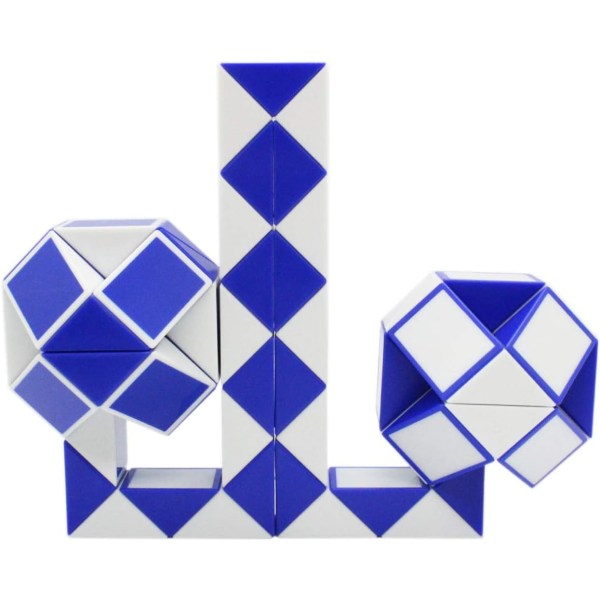 Magic Snake Cube -kierrepeli 72 osaa Aistipeli Sukka