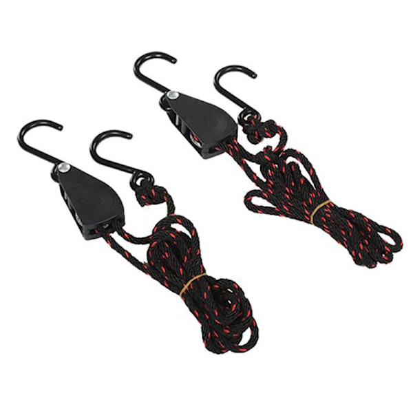 4 st 1/8\" Heavy Duty Repkrok Justerbar Spärrhake Kajaker och Kanoter