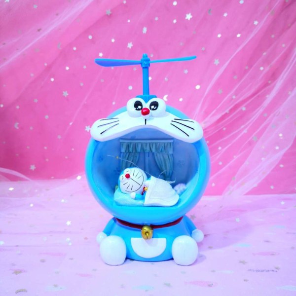 Tegneserie Doraemon Natlampe Kreativ Gave Piggy Bank Børns