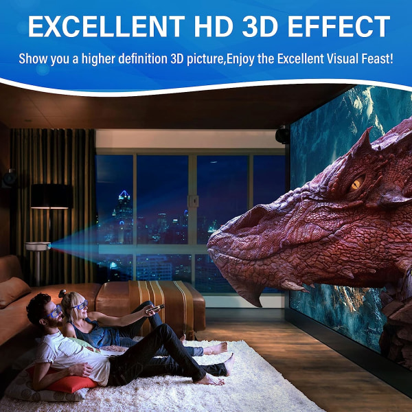 3D-briller, DLP Active Shutter 3D-briller til DLP-LINK-projektor