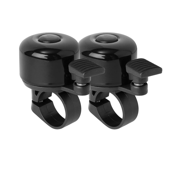 Bike Bell 2 Pack With Loud And Melodious Sound Classic Mini Bicycle Bell For Kids And Adults Bike Horn For Road